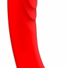 Красный изогнутый вибромассажер Romp Hype G-Spot - 21 см. купить в секс шопе