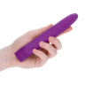 Фиолетовый эко-вибромассажер Natural Pleasure - 17,7 см. купить в секс шопе