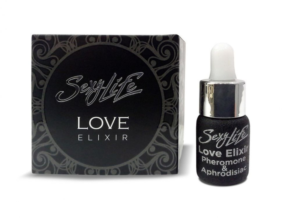 Эфирное масло-афродизиак с феромонами Sexy Life Love Elixir унисекс - 5 мл. купить в секс шопе