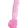 Розовый фаллоимитатор Luminous - 20 см. купить в секс шопе