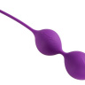 Фиолетовые вагинальные шарики U-tone  купить в секс шопе