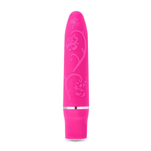Розовый мини-вибратор Bliss Vibe - 10 см. купить в секс шопе