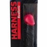 Страпон Harness Realistic с розовой головкой - 17,8 см. купить в секс шопе