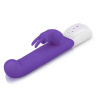 Фиолетовый вибромассажер для G-точки Come hither G-Spot Rabbit - 24,5 см. купить в секс шопе