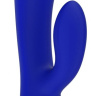Синий вибратор Exquisite с подогревом - 20,5 см. купить в секс шопе