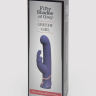 Фиолетовый вибратор Greedy Girl Power Motion Thrusting Rabbit Vibrator - 21,6 см. купить в секс шопе