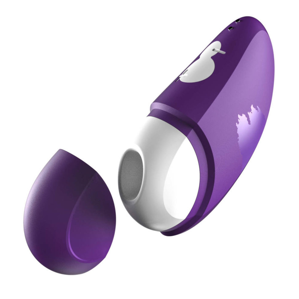 Фиолетовый клиторальный стимулятор Romp Free купить в секс шопе