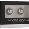Серебристые металлические вагинальные шарики Light Weight Ben-Wa-Balls купить в секс шопе