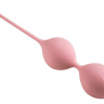 Розовые вагинальные шарики U-tone купить в секс шопе