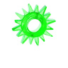 Зеленое эрекционное кольцо-солнце купить в секс шопе