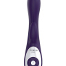 Фиолетовый вибратор Nalone Rhythm X2 с клиторальным стимулятором - 21,6 см. купить в секс шопе