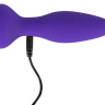 Фиолетовая анальная вибропробка RC Butt Plug - 14,5 см. купить в секс шопе