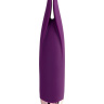 Фиолетовый клиторальный вибростимулятор FLO - 18,5 см. купить в секс шопе