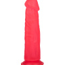 Розовый фаллоимитатор с подошвой-присоской - 18,5 см. купить в секс шопе