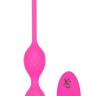 Розовые вагинальные шарики с ДУ и функцией памяти Remote Dual Motor Kegel System купить в секс шопе