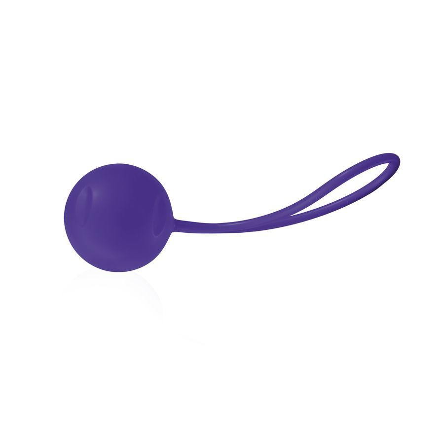 Фиолетовый вагинальный шарик Joyballs с петелькой купить в секс шопе