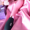 Розовый массажер Eromantica Monica - 21 см. купить в секс шопе