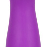 Фиолетовый силиконовый вибромассажёр - 22,5 см. купить в секс шопе