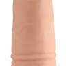 Телесный водонепроницаемый вибратор-реалистик - 17 см. купить в секс шопе