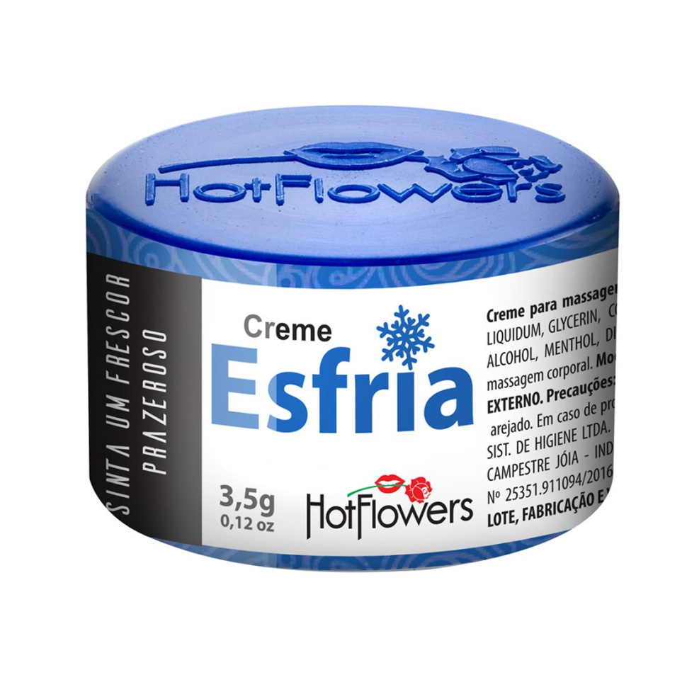 Возбуждающий крем Esfria с охлаждающим эффектом - 3,5 гр. купить в секс шопе
