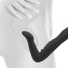 Черный безремневой страпон 8  Strapless Strap-On - 20,3 см. купить в секс шопе