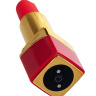 Красный вибратор-помада Pansies - 9 см. купить в секс шопе