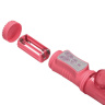 Розовый вибратор-кролик Rotating Dolphin - 23 см. купить в секс шопе