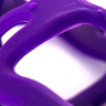 Фиолетовая насадка-сетка на пенис - 7,5 см. купить в секс шопе