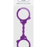 Фиолетовые эластичные наручники STRETCHY FUN CUFFS купить в секс шопе