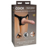 Страпон с телесной насадкой на присоске Beginner s Silicone Body Dock Kit - 14 см. купить в секс шопе