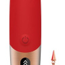 Красный вибромассажер DYSIS BRIGHT - 12,6 см. купить в секс шопе