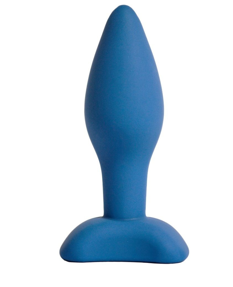 Синяя анальная пробка Matter S - 9 см. купить в секс шопе