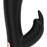 Черный вибратор Opulent с подогревом - 20,3 см. купить в секс шопе