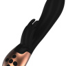 Черный вибратор Opulent с подогревом - 20,3 см. купить в секс шопе