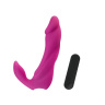 Ярко-розовый вибростимулятор Bifun Pro для точки G - 14,9 см. купить в секс шопе