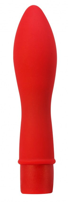 Красный вибратор Cloud Nine - 13,5 см. купить в секс шопе