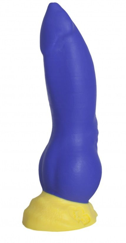 Синий фаллоимитатор  Номус Small  - 21 см. купить в секс шопе