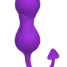 Фиолетовые вагинальные шарики в виде дьяволенка купить в секс шопе