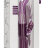 Фиолетовый вибратор-кролик Rotating Dolphin - 23 см. купить в секс шопе