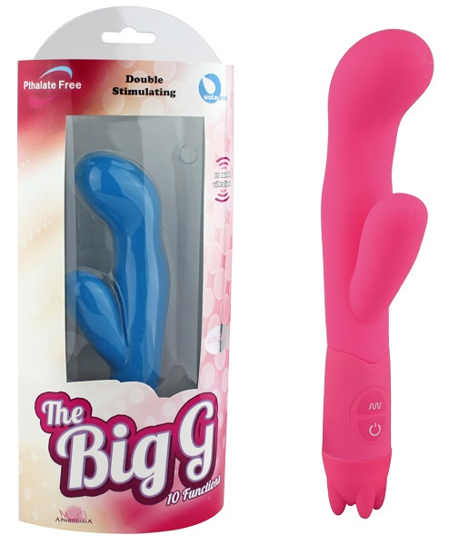 Вибростимулятор точки G The Big G розового цвета купить в секс шопе