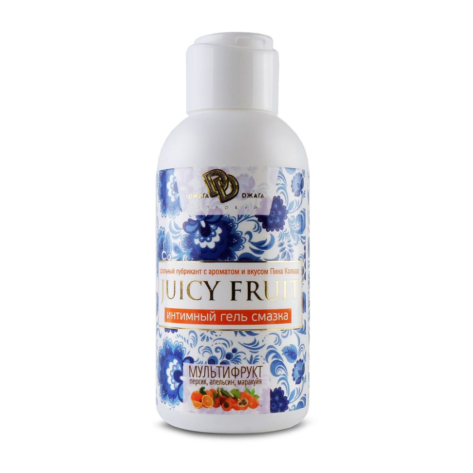Интимный гель на водной основе JUICY FRUIT с ароматом фруктов - 100 мл. купить в секс шопе