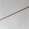 Длинный плетённый стек с наконечником-ладошкой и красной рукоятью - 85 см. купить в секс шопе