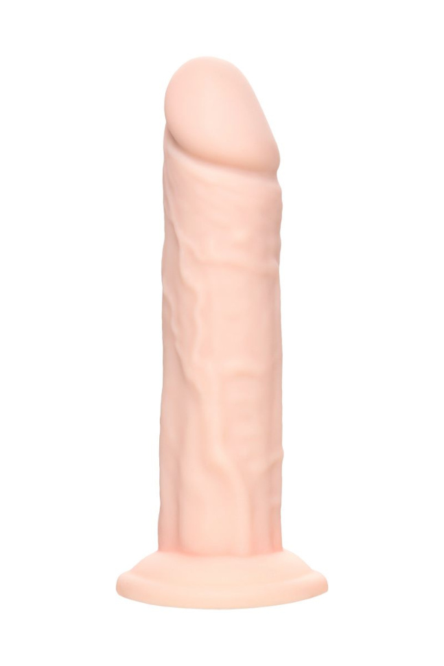 Телесный фаллоимитатор из силикона Jared L. - 18 см. купить в секс шопе