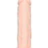 Телесный фаллоимитатор из силикона Jared L. - 18 см. купить в секс шопе