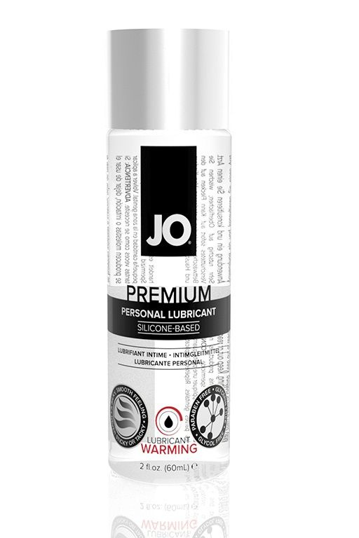 Возбуждающий лубрикант на силиконовой основе JO Personal Premium Lubricant  Warming - 60 мл. купить в секс шопе