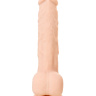 Телесный фаллоимитатор-реалистик Matthew M - 24,5 см. купить в секс шопе
