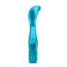 Голубой вибратор для G-стимуляции Splash G Vibe - 20,3 см. купить в секс шопе