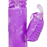 Фиолетовый вибромассажер Butterfly Stroker - 29,8 см. купить в секс шопе