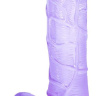 Фиолетовый фаллоимитатор Satellite - 21 см. купить в секс шопе