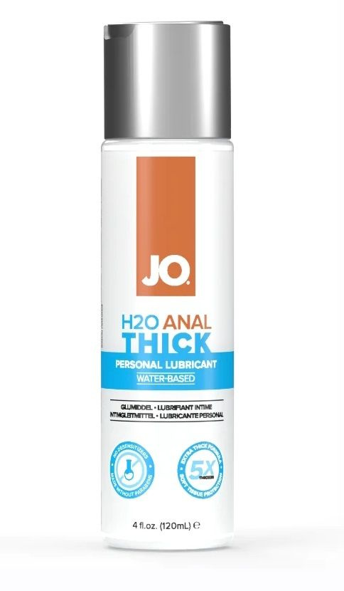 Густой анальный лубрикант на водной основе JO H20 Anal Thick - 120 мл. купить в секс шопе